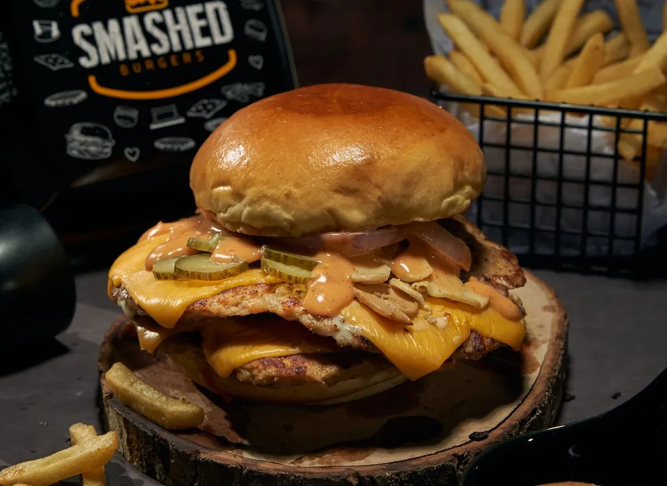 Cocktail Carnival Chicken Burger