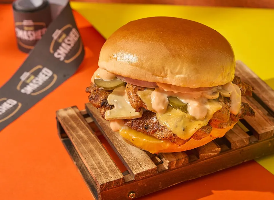 Cocktail Grilled Burger