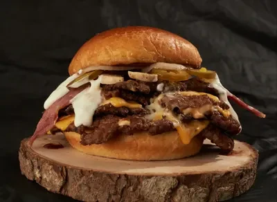 Jalapeño Blazed Monster Burger