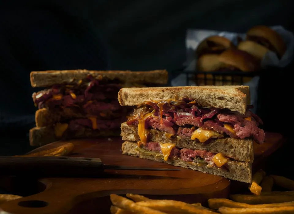 Smashed Beef Sandwich